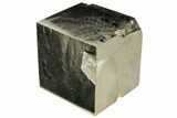 Bargain, Shiny, Natural Pyrite Cube - Navajun, Spain #118279-1